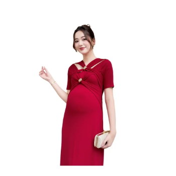High Quality Summer Maternity Dress Anti-Shrink Sweat-Absorbent Soft Fabric Good Absorbency for Winter Use-Vietnam V1211 Girls'