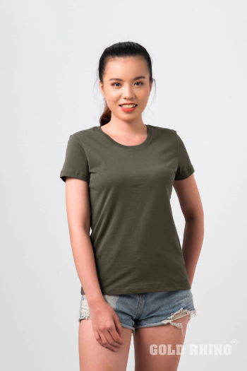 High Quality Women T-shirt 100% Cotton Unisex Gold Rhino Women's Clothing T-shirts For Women OEM ODM T-shirt Manufacturer 50