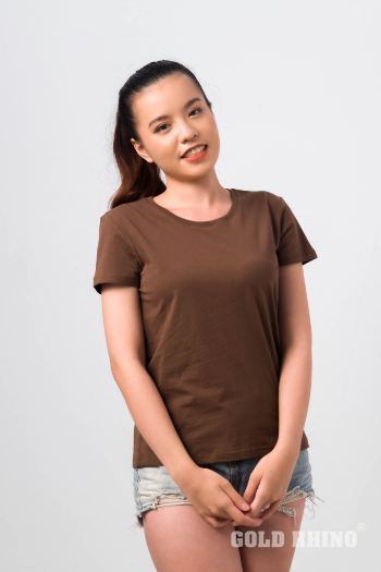 High Quality Women T-shirt 100% Cotton Unisex Gold Rhino Women's Clothing T-shirts For Women OEM ODM T-shirt Manufacturer 23