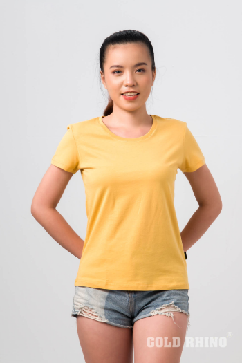 High Quality Women T-shirt 100% Cotton Unisex Gold Rhino Women's Clothing T-shirts For Women OEM ODM T-shirt Manufacturer 7