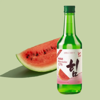 Him Watermelon Soju 360ml Delivers A Vibrant Refreshing Experience Blending Juicy Watermelon Flavor With Classic Korean Soju Wholesale Korean Alcoholic Beverage Vietnamese Manufacturer
