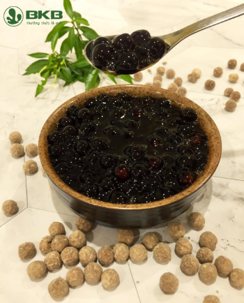 ISO-Certified 1kg Black Sugar Flavor Tapioca Pearls Easy-to-Cook Hot Sales Boba Pearls from Vietnam Manufacturer 2