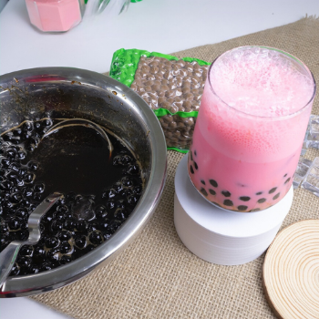 ISO-Certified 1kg Black Sugar Flavor Tapioca Pearls Easy-to-Cook Hot Sales Boba Pearls from Vietnam Manufacturer 3