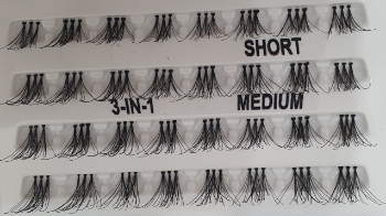 DIY Eyelash Extension Russian Volume Individual Knot Free And Knot Flare 100% Handmade OEM Unique Design Clusters In Vietnam Factory 1