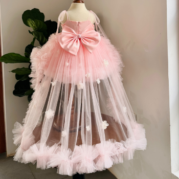 Long Dress Girls' Performance Dress with Tail Girl's Clothing Girls Dresses Princess High Quality Factory Price OEM ODM Service Made In Vietnam 4