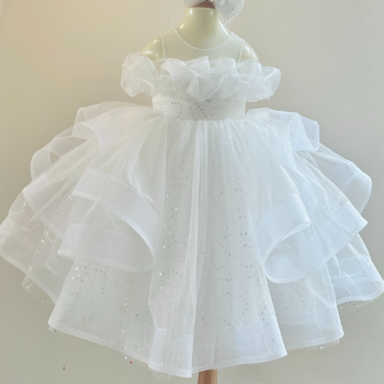 Long Dress Bridal Dress Without Veil Girl's Clothing Girls Dresses Princess High Quality Factory Price OEM ODM Service Made In Vietnam 2