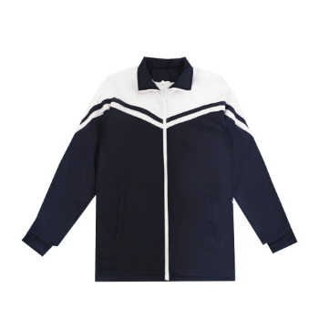 Long Sleeve School Uniform Jacket Warm Comfortable For Winter and Classroom or Casual Wear Horizontal Stripe Pattern 8