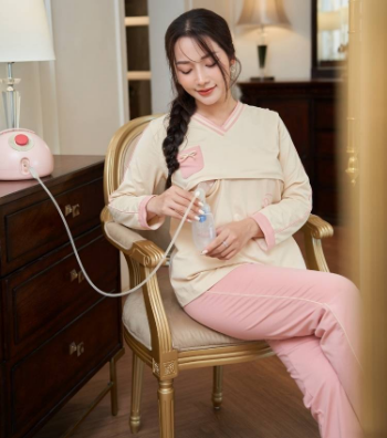 Long Sleeved Maternity & Postpartum Set Cotton B526 High Quality Anti-Shrink Minimalist Casual Wear Good Absorbency 7