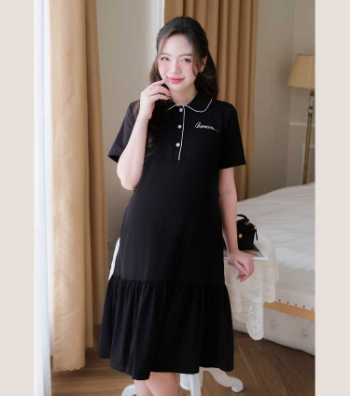 Maternity Dress Printed Cotton V708 Cheap Price  Breathable Sweat-Absorbent Soft Comfortable Fabric Good Absorbency Custom Logo 3