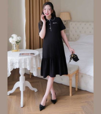 Maternity Dress Printed Cotton V708 Cheap Price  Breathable Sweat-Absorbent Soft Comfortable Fabric Good Absorbency Custom Logo 5