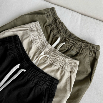 Men's Formal Work Sweat Khaki Cargo Pants Wholesale from Vietnam High Quality Apparel Processing Services