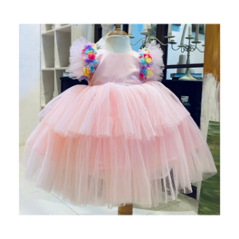 Mesh Princess Dress For Girl Cinderella Cheap Price New Design Using For Baby Girl Pack In Plastic Bag from Asian Manufacturer 5