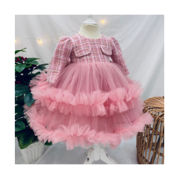 Mesh Princess Dress For Girl Cinderella Cheap Price New Design Using For Baby Girl Pack In Plastic Bag from Asian Manufacturer 4