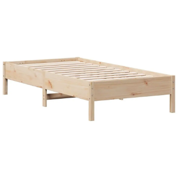 Modern Single Bed Frame with Storage High Quality Pine Wood Single King Bedroom Furniture Solid Wood Design Vietnam Manufacturer