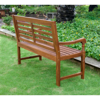 Nantucket Garden Bench Natural Wooden Patio Outdoor Wholesale Outdoor Luxury Furniture Garden Bench Wood Made In Vietnam 4