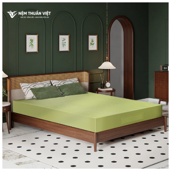 Natural Latex Bedroom Furniture Wholesale 5-Star Hotel King Mattress Topper Natural Rubber Cooling Villa Hospital School Rubber 6