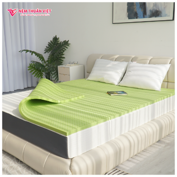 Natural Latex Bedroom Furniture Wholesale 5-Star Hotel King Mattress Topper Natural Rubber Cooling Villa Hospital School Rubber 6