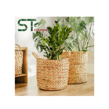 Natural Rattan Flower Pot Storage Basket Indoor/ Eco - Friendly Planter Holder/ Flower Pot Super Cheap Wholesale Made In Vietnam 1