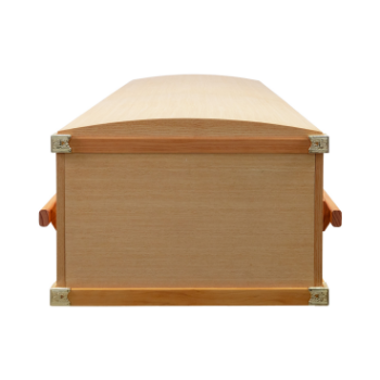 OEM ODM Funeral Equipment Wooden American Style Europe Caskets And Coffins Natural Wood Casket Coffin Factory In Vietnam 5