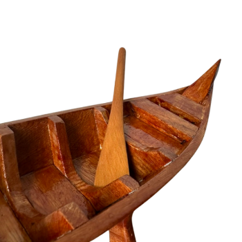 OEM ODM Handmade Wooden Boat Handicraft Manufacturer Solid Wood Wholesale Good Price Carton Box Packaging Made In Vietnam 3