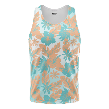 OEM ODM running tank top for active sports, lightweight and durable, perfect for custom-printed wrestling uniforms.