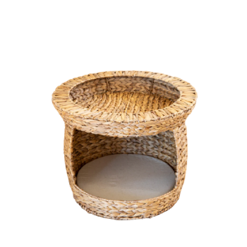 Pet House Made Of Water Hyacinth Pet accessories made from natural materials and stylish home decoration, Wholesale.