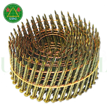 Premium Coil Nails High Quality Carbon Steel with Sharp Edges Smooth Shank Type and round Head Style for Roofing Best Seller