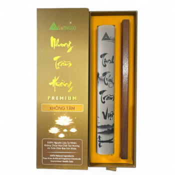 Premium Quality Wholesale Agarwood Nonstick Incense With Holder OBM Manufacturer Fragrance From Vietnamese Competitive Price
