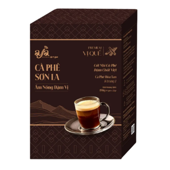 Premium Son La Highland Coffee Vietnam Instant Coffee AYA Wholesale Best Price 8 In 1 Instant Coffee Sticks Made in Vietnam
