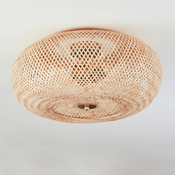 Rattan Ceiling Light, Lamps made from handmade materials, home decoration accessories, wholesale.
