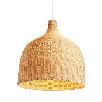 Rattan lampshades, Lamps made from handmade materials, home decoration accessories, wholesale.