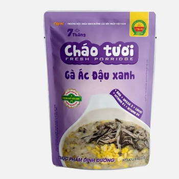 Ready to eat Wholesale Black Chicken & Mung Bean Fresh Porridge breakfast cheap chicken product ISO HACCP high grade Vietnam