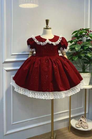 Reasonable price Beautiful color princess dress for girls Packed in plastic bag New model 4-layer princess dress made in Vietnam 4