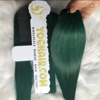 Remy Hair Color Fast Delivery 100% Human Vietnamese Hair Virgin Machine Double Weft Hair In Vietnam 4