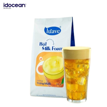 Salted Egg Milk Foam Powder Best Selling For Perfect Milk Tea For Beverage FSMA Certificate OEM From Vietnam Factory 7