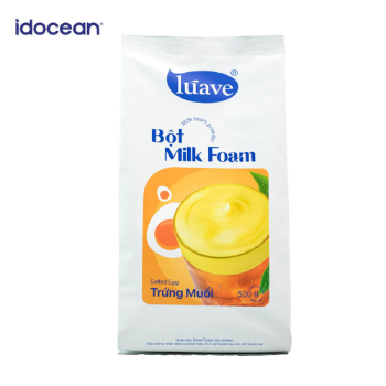 Salted Egg Milk Foam Powder Best Selling For Perfect Milk Tea For Beverage FSMA Certificate OEM From Vietnam Factory 2