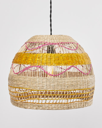 Seagrass Pendant Lamp Shade, Lamps made from handmade materials, home decoration accessories, wholesale.