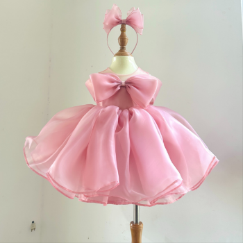 Short Dress Ely Dress in American Chiffon Girl's Clothing Girls Dresses Princess High Quality Factory Price OEM ODM Service Made In Vietnam 5