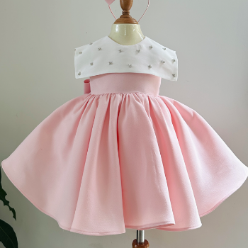 Short Dress Japanese Tafeta Dress with Navy Collar Girl's Clothing Girls Dresses Princess High Quality Factory Price OEM ODM Service Made In Vietnam 6