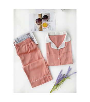 Soft Silk Maternity Clothing Set B439 Best Choice  Breathable Sweat-Absorbent Casual Wear Not Discolored Custom Logo Bulk 1