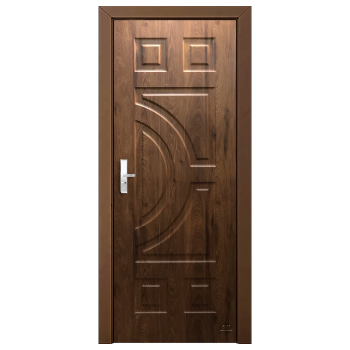 Solid Exterior Modern Design Door Furniture Manufacturer MDF Door Door Exterior Wood Plastic Frame Front Wholesale Composite 3