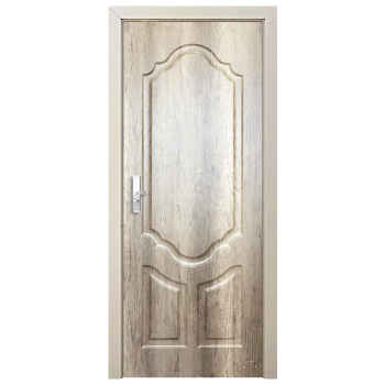 Solid Exterior Modern Design Door Furniture Manufacturer MDF Door Door Exterior Wood Plastic Frame Front Wholesale Composite 2