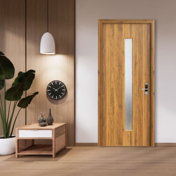 Sound Insulation Composite Wooden Door Wholesale OEM ODM High Quality Professional Customized Packaging Vietnamese Manufacturer 3