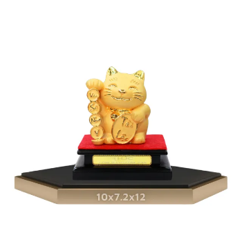 Custom Design Plated Technic Statue Gold For Wholesale Reasonable Price Luxury Bubble Wrap Packaging From Vietnam Manufacturer 5