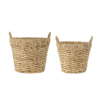 Storage basket with handle, Storage basket, home organization accessory highly aesthetic, wholesale available.