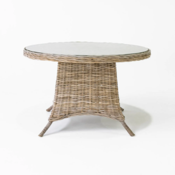 Table made of natural materials, customized size on request, environmentally friendly, durable and elegant table rattan.