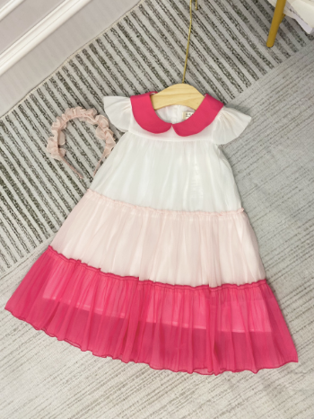 TOP CHOICES CASUAL DRESS FOR GIRL picnic other occasions gradient dresses with cotton lining CUSTOMIZE ODM/OEM SUPPORTED 2