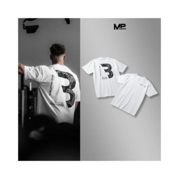 Top Quality Wholesale Gym Clothes Men Oversized T-shirt 100% Cotton Breathable OEM ODM From Vietnam Manufacturer Customization