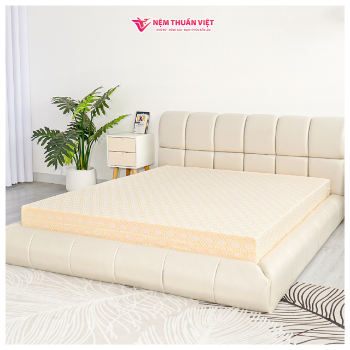 Topper Natural Rubber Cooling Villa Wholesale Natural Latex Natural Bedroom Latex Mattress Furniture 5 Star Hotel King Mattress 6