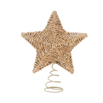 Vietnam-Made Eco-Friendly Christmas Decor Wholesale-Christmas Tree Star Topper and Holiday Decorations